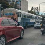 Manifestaciones de transportistas. Foto La Hora: Amílcar Montejo.