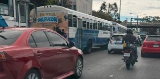 Manifestaciones de transportistas. Foto La Hora: Amílcar Montejo.