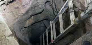 Inhabilitan túnel ilegal en el norte de México utilizado para contrabando y tráfico de personas