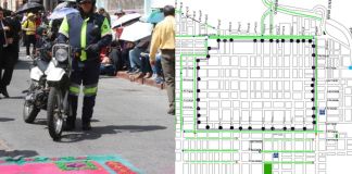 Viernes Santo: estas calles del Centro Histórico tendrán cierres viales desde la tarde. Foto La Hora: MuniGuate.