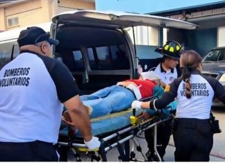 Dos menores fallecidos tras ataque armado en mercado municipal de Jalapa. Foto La Hora: CVB.