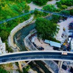 Así avanza la construcción del primer puente extradosado de Guatemala, según la constructora