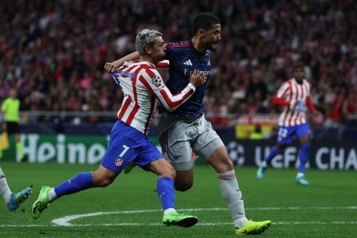 Atlético de Madrid y Arsenal empataron 1-1 en el Estadio Metropolitano en la ida de las semifinales de la UEFA Champions League.