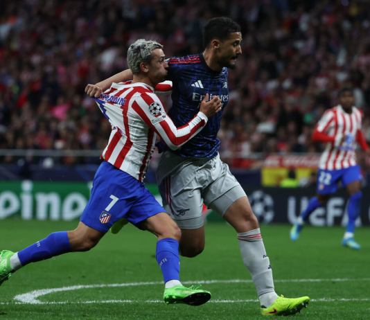 Atlético de Madrid y Arsenal empataron 1-1 en el Estadio Metropolitano en la ida de las semifinales de la UEFA Champions League.
