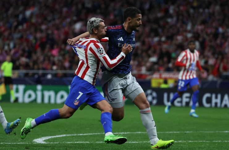 Atlético de Madrid y Arsenal empataron 1-1 en el Estadio Metropolitano en la ida de las semifinales de la UEFA Champions League.