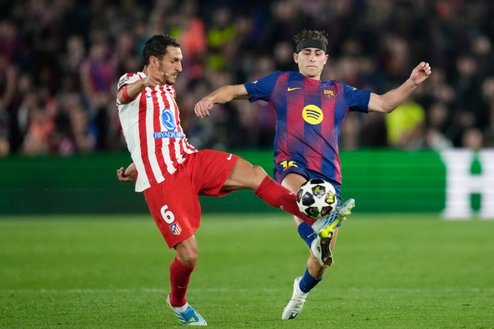 Atlético de Madrid vs. Barcelona Champions League Atlético de Madrid recibe al FC Barcelona en el partido de vuelta de los cuartos de final de la UEFA Champions League.