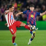 Atlético de Madrid recibe al FC Barcelona en el partido de vuelta de los cuartos de final de la UEFA Champions League.