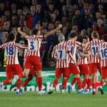 Atlético de Madrid venció 2-0 al FC Barcelona en el partido de ida de los cuartos de final de la UEFA Champions League.