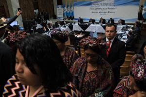 Elección Fiscal General: Autoridades indígenas le dan la espalda a Consuelo Porras en entrevista ante postuladora