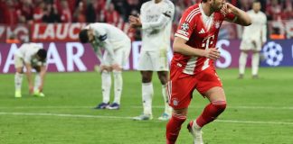 Bayern Múnich selló su clasificación a las semifinales de la UEFA Champions League tras vencer al Real Madrid por un marcador global de 6-4.