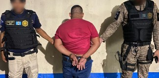 Capturan a presunto responsable de ataque armado donde PNC falleció. Foto La Hora: PNC