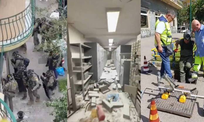 Con minucioso detalle ladrones asaltan banco en Italia y logran escapar por un túnel