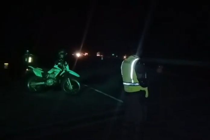 Control de transito de Provial Control de tránsito realizado en Escuintla por incidente de tránsito Foto La Hora: Provial