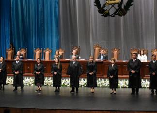 Corte de Constitucionalidad (CC) que asumió el 14 de abril de 2026. Foto La Hora: José Orozco