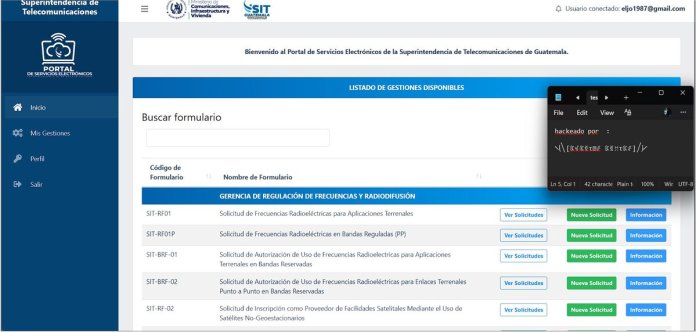 Detectan posible hackeo a la PGN y a la SIT, el atacante estaría operando a través de un canal de Telegram