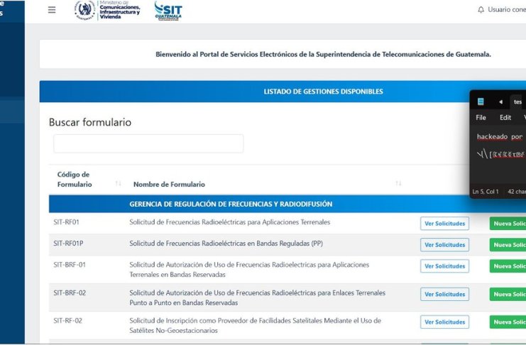 Detectan posible hackeo a la PGN y a la SIT, el atacante estaría operando a través de un canal de Telegram