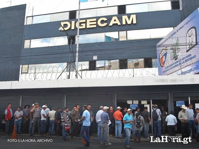 Archivo de instalaciones de la Dirección General de Control de Armas y Municiones (Digecam). Foto: La Hora