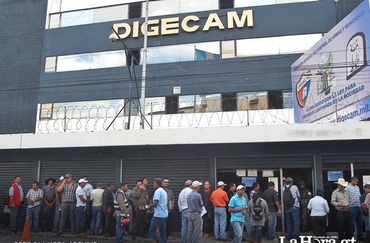 Archivo de instalaciones de la Dirección General de Control de Armas y Municiones (Digecam). Foto: La Hora