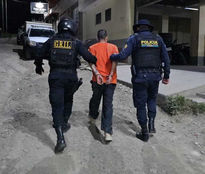 Capturan a alias “El Simpson”, durante un operativo de seguridad desarrollado en la zona 2 de Huehuetenango.