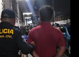 El 8 de febrero fue sorprendido con un arma de fuego cuando se movilizaba en una motocicleta junto a otra persona. En esta ocasión tenía en su poder un arma e iba solo. Foto La Hora PNC