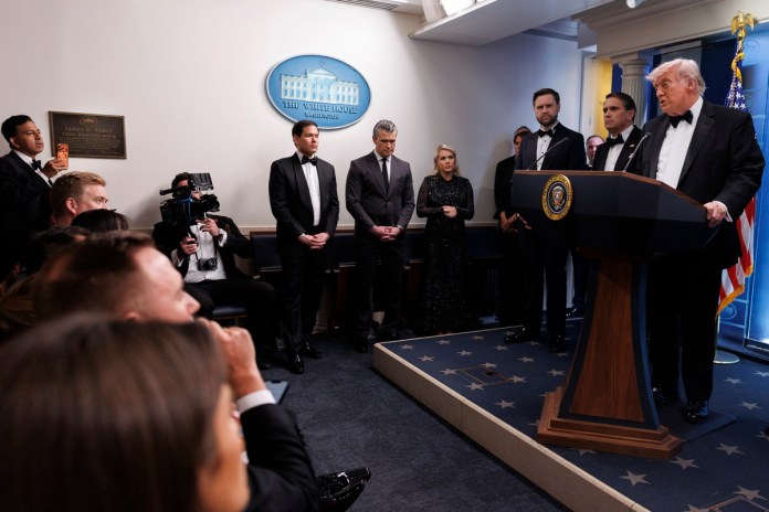 El presidente Donald Trump