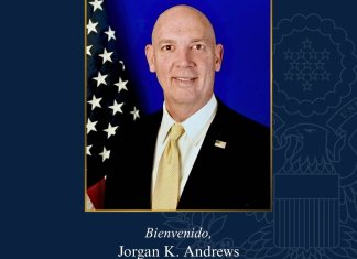 Embajada de EE. UU. da la bienvenida a Jorgan K. Andrews, el nuevo encargado de Negocios en Guatemala