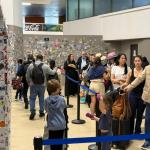 Aumento de turistas registrados en el Aeropuerto Internacional La Aurora. Foto La Hora: DGAC