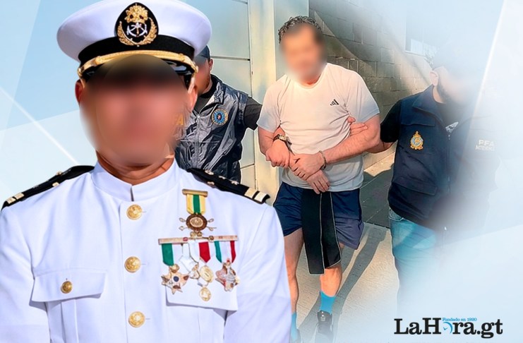 La investigación del MP por el DPI y el guatemalteco vinculado al mexicano Fernando Farías, detenido en Argentina. Foto La Hora: Ministerio de Seguridad Nacional de Argentina