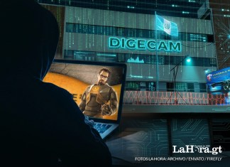 Representación del ataque cibernético realizado a Digecam por un usuario identificado como "Gordon Freeman". Arte La Hora: Alejandro Ramírez