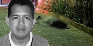 El crimen ocurrió a eso de las diez de la noche del domingo cerca de una fábrica de calzado, informaron los Bomberos Voluntarios de San Cristóbal Verapaz, Alta Verapaz. Foto La Hora: El legado todo noticias San Cristóbal Verapaz/FB