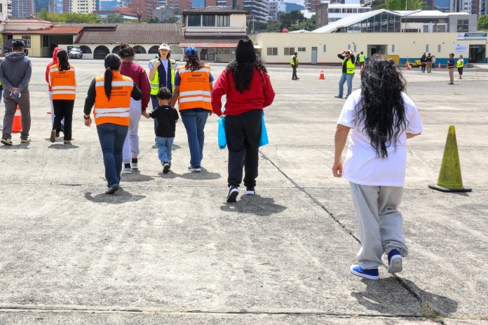 Guatemaltecos retornados en el primer trimestre de 2026. Foto La Hora: IGM.