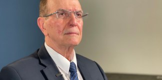 Julio César Rivera Claveria, en entrevista para La Hora: Foto La Hora: Victor García