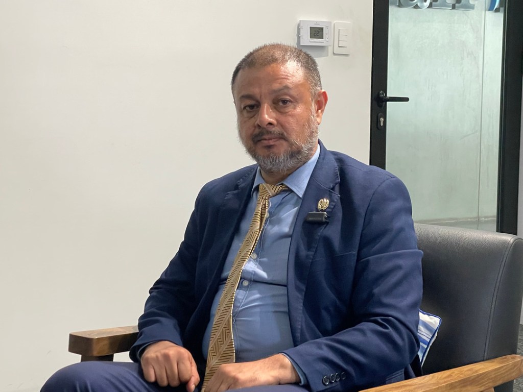 El candidato a Fiscal General y jefe del Ministerio Público (MP), Carlos García Alvarado, habló con Diario La Hora.