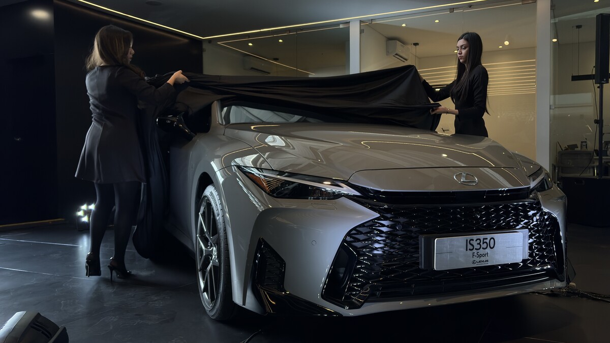 Lexus presentó el renovado IS 350 F SPORT en Guatemala. Foto: La Hora /José Orozco.
