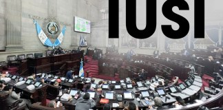 Fotografía del Congreso con la palabra IUSI