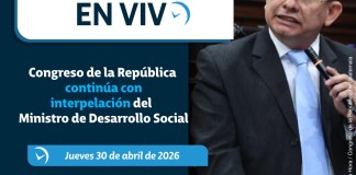 La interpelación al funcionario fue solicitada por la diputada Lourdes Teresita de León, del bloque UNE, que se encuentra en la fase de preguntas adicionales.