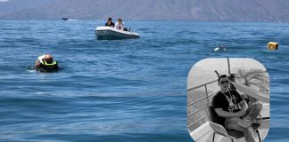 Localizan el cuerpo de Jesler Palacios tras siete días de búsqueda en el lago de Atitlán. Foto La Hora: CVB.