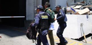 Hombre y menor de edad serían los presuntos responsables de ataque armado en Colonia la Verbena. Foto La Hora: PNC.
