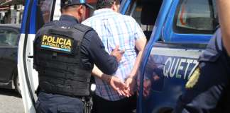 Presunto integrante de “Los Pecas” es recapturado en Quetzaltenango. Foto La Hora: PNC.