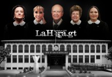 La "ingratitud" como mandato, el reto de independencia de los nuevos magistrados de CC ante sus electores. Arte La Hora: Víctor García.