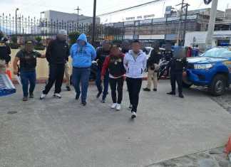 Capturan a tres presuntos integrantes de la Mara Salvatrucha en Quetzaltenango.