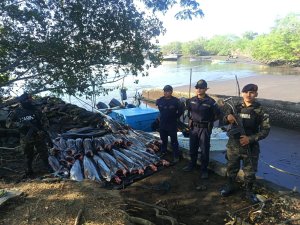 Interceptan embarcación que transportaba peces vela sin documentación en las costas del Pacífico
