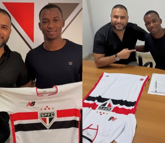 El delantero guatemalteco Marvin Ávila Jr. fue presentado como nuevo futbolista del Sao Paulo FC de Brasil.