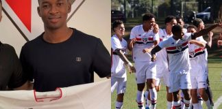 El delantero guatemalteco Marvin Ávila Jr. no fue convocado para el partido en el que el Sao Paulo empató frente al Athletico Paranaense.