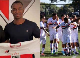 El delantero guatemalteco Marvin Ávila Jr. no fue convocado para el partido en el que el Sao Paulo empató frente al Athletico Paranaense.
