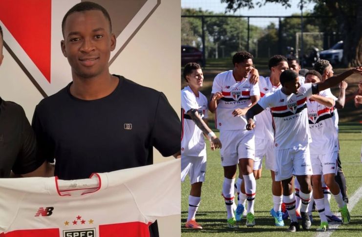 El delantero guatemalteco Marvin Ávila Jr. no fue convocado para el partido en el que el Sao Paulo empató frente al Athletico Paranaense.