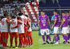 Atlético Mictlán y Deportivo Achuapa son los equipos descendidos a Primera División luego de no sumar los puntos necesarios para su permanencia. Foto La Hora: Achuapa y Mictlán/FB
