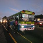 Se cumplen 15 días desde que Neto Bran anunció un aumento al pasaje en Mixco. Foto La Hora: Neto Bran.