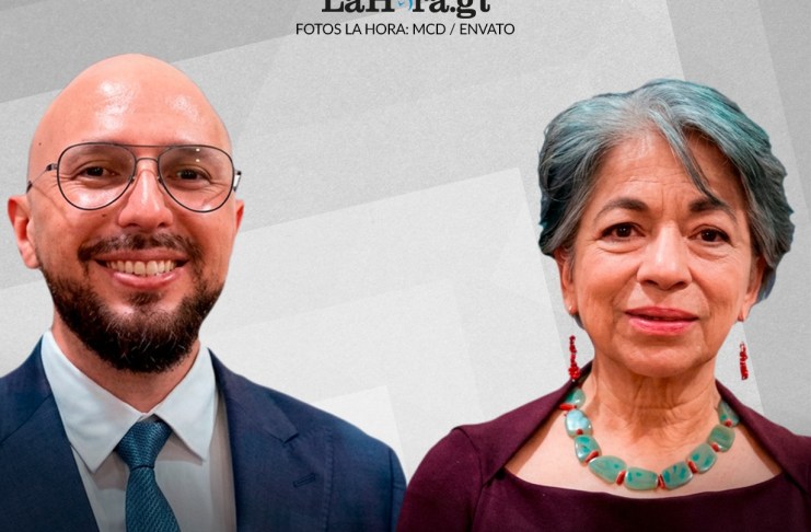 Ricardo José Alvarado (d) y Laura Jazmín Cotí (i), asumen como nuevos viceministros del MCD. Arte La Hora: Alejandro Ramírez