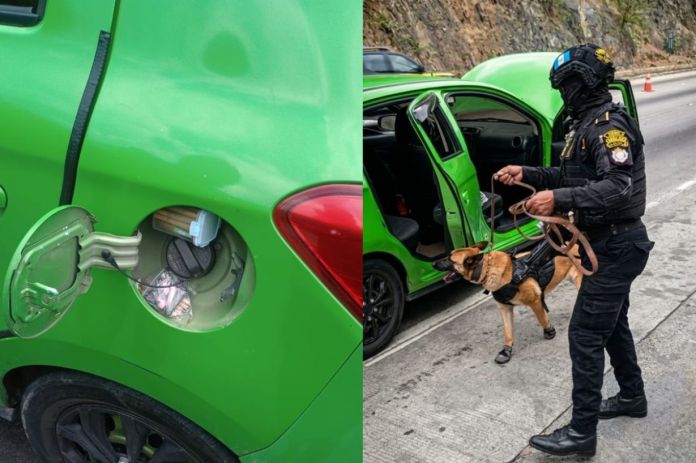 Uno de los cuatro detenidos estuvo preso en Estados Unidos durante 10 años por venta de drogas. Foto La Hora: PNC